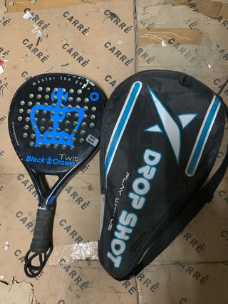Pala de pádel Black Crown Twit