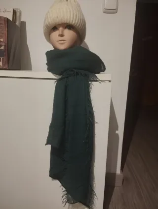 Pack 2 pañuelos cuello beige y marrón