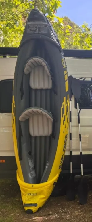 Kayak inflable Intex Explorer K2 Amarillo
