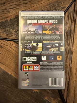 Juego PSP Grand Theft Auto Liberty City Stories