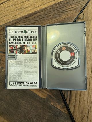 Juego PSP Grand Theft Auto Liberty City Stories