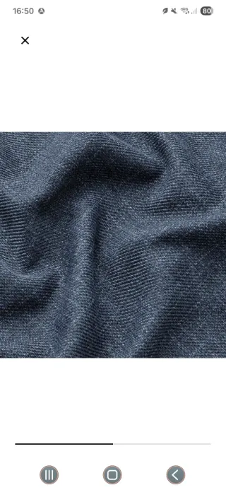 Funda sofá ERKTOP 3 plazas Ikea azul