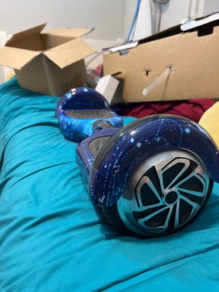 Hoverboard Azul Galaxia
