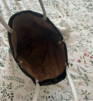 Bolso de polipiel con diseño de gato