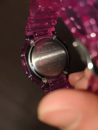 Reloj G-shock original color morado sin uso