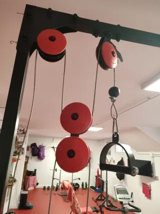 Máquina de Cruce de Poleas