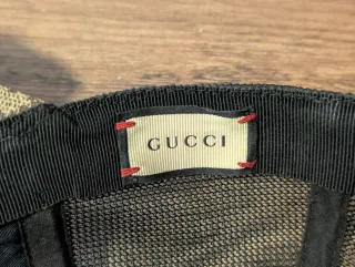Gorra Gucci Beige Marrón con Diseño de Tigres