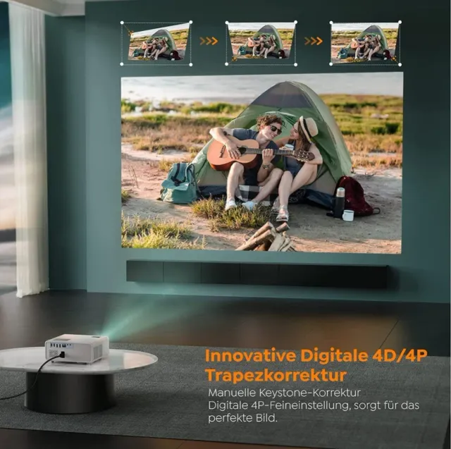 Proyector Yaber Pro Y9 4K 5G WiFi Bluetooth