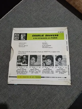 Vinilo Charlie Shavers En Paris Jazz