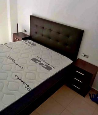 Canapé abatible con colchón