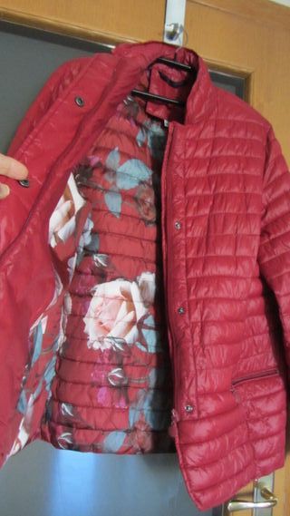 Chaquetas/chaquetones acolchados roja talla 52/XXL