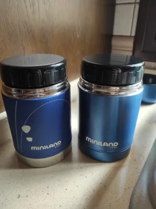 2 Termos Sólidos Miniland Baby Funda