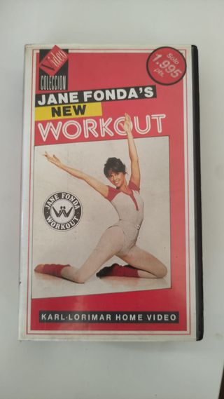 VHS Jane Fonda's New Workout (Español)