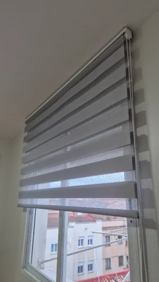 Estor Noche y Día Gris Plata