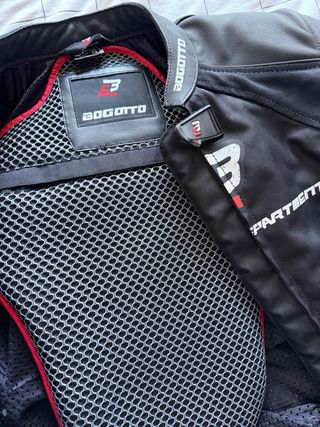 Traje de cuero moto mujer Bogotto T40 – 2 piezas