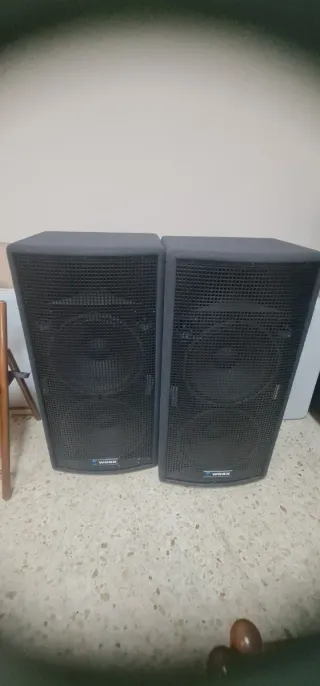 Altavoces Work 600W + Amplificador