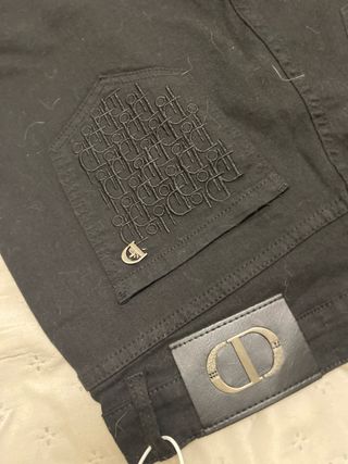 Pantalón Christian Dior Negro