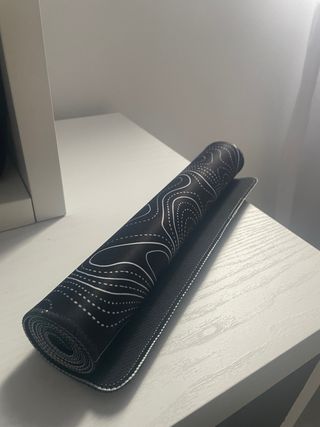 Alfombrilla ratón negra 80x30 cm