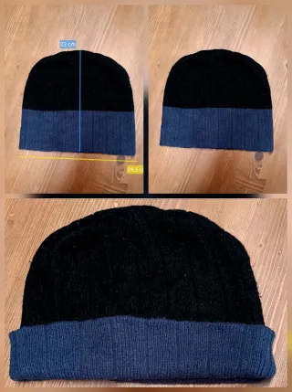 Lote 4 gorros de lana de diferentes colores