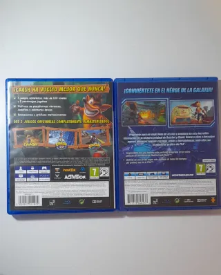 Juegos PS4: Crash Bandicoot y Ratchet & Clank