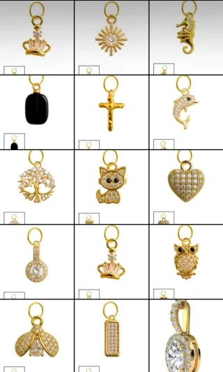 Dije Búho Chapado Oro 14k Circonitas Negras