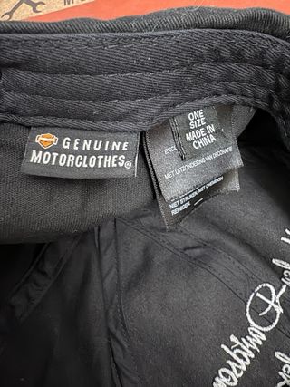 Gorra Harley Davidson Negra con Brillantes