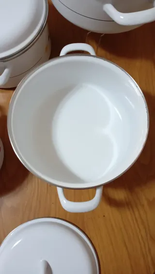 Batería de Ollas Esmaltadas San Ignacio