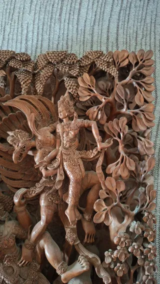 Relieve Madera Bali 1960-70