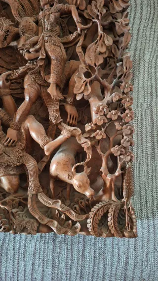 Relieve Madera Bali 1960-70