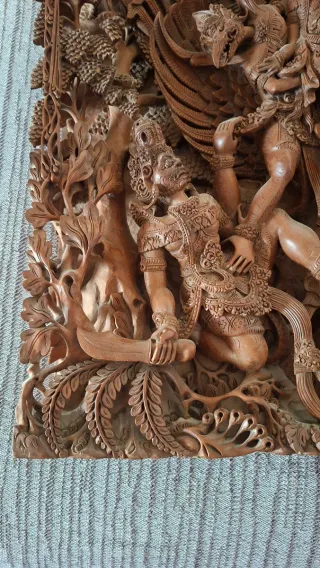 Relieve Madera Bali 1960-70