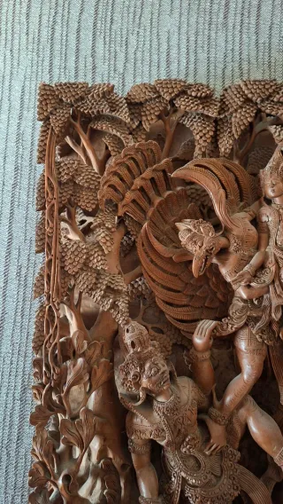 Relieve Madera Bali 1960-70
