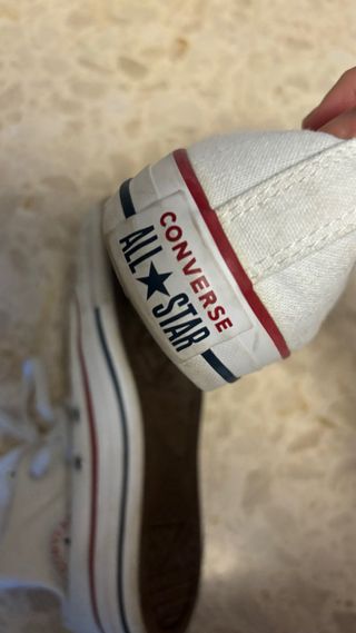 Converse Blancas Talla 38