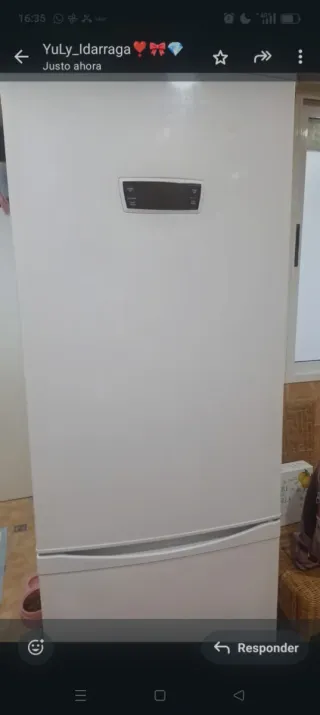 Nevera blanca, ha dejado de enfríar