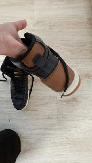 Botines Levi's Hombre Negro y Marrón