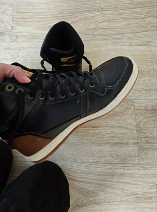 Botines Levi's Hombre Negro y Marrón