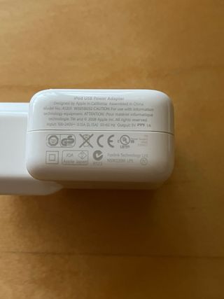 Cargador USB Apple Blanco 5W