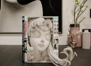 Fermalibro book nook Sailor Moon - Scultura Anime