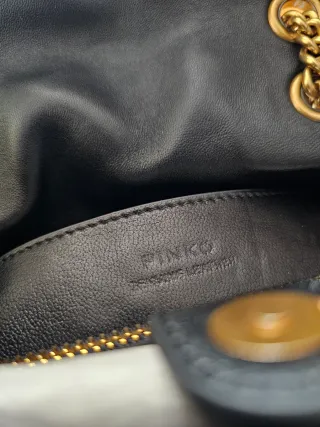 Borsa Pinko Mini love bag puff