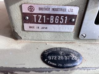 Máquina de coser industrial Brother