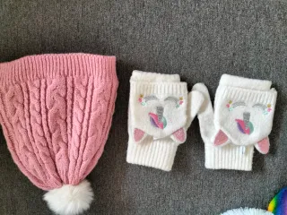 4 Gorros y guantes Niña Disney Frozen y Shimmer