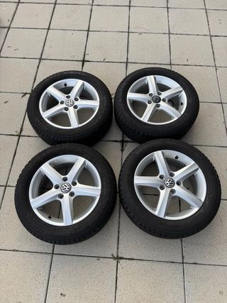 Llantas 16” VW + Neumáticos Invierno