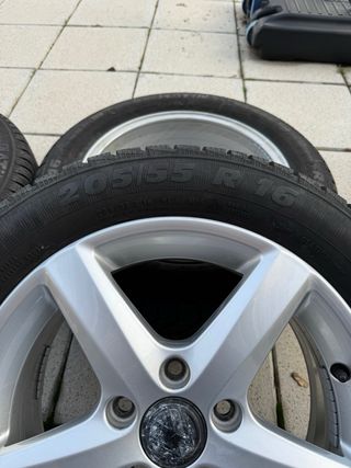 Llantas 16” VW + Neumáticos Invierno