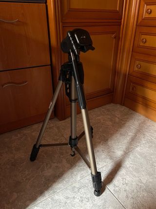 Trípode cámara con funda
