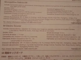 Patinete Eléctrico Xiaomi