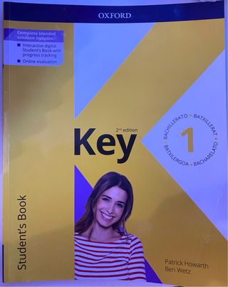 Key to Bachillerato 1. Student's Book. 2 Edition