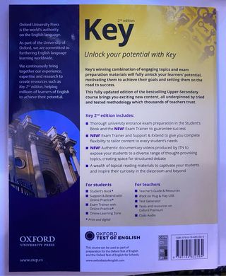 Key to Bachillerato 1. Student's Book. 2 Edition