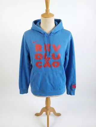 Felpa Nike Revolucao Blu/Rossa M