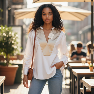 Brunello Cucinelli Blusa Nuova con Cartellino