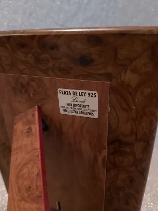 Marco de Plata 925 1° Ley decorado (cierre roto)