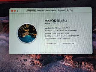 MacBook Air 11 (2014) Teclado Alemán